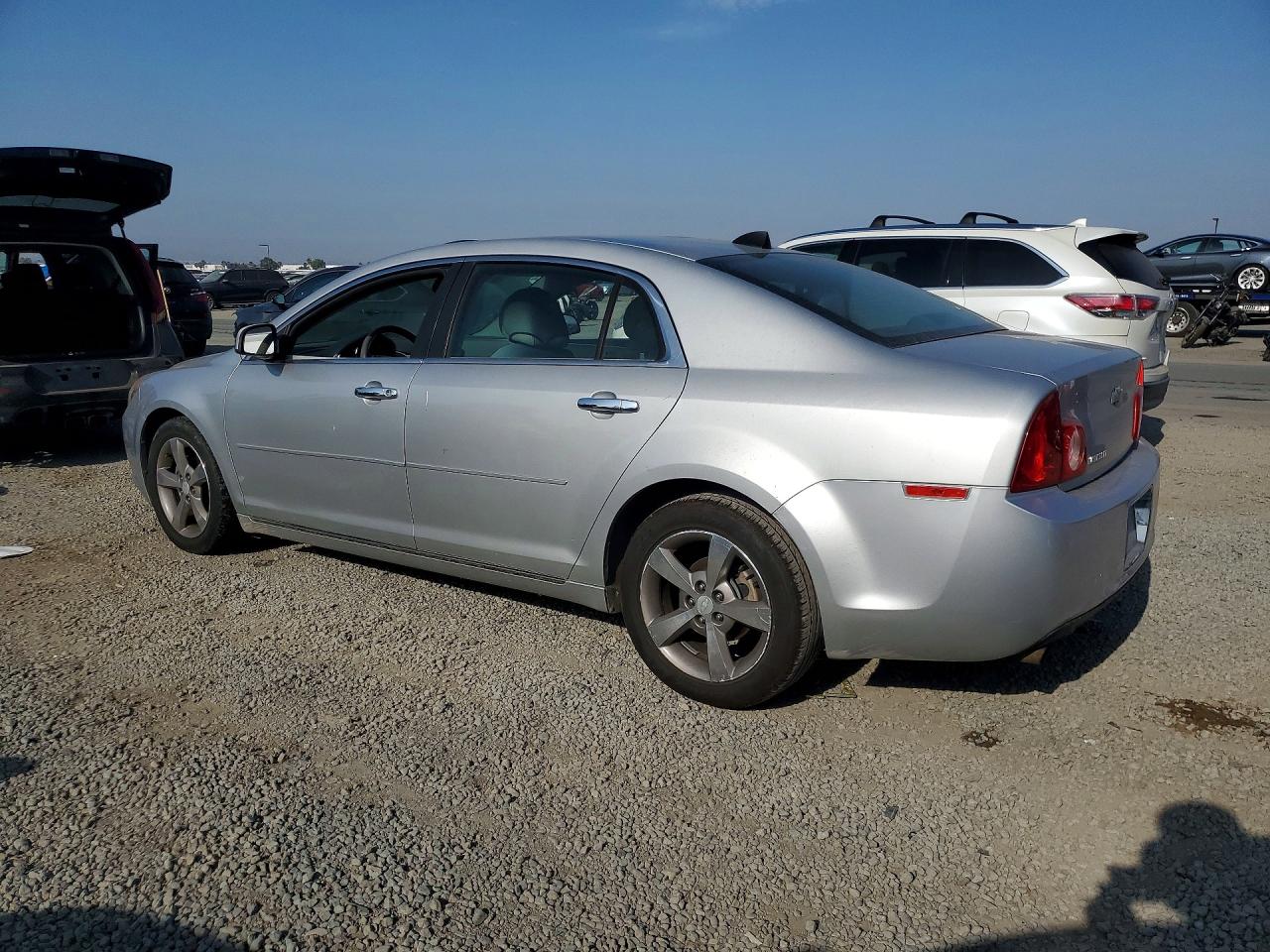 2012 Chevrolet Malibu 2lt Silver vin: 1G1ZD5E04CF385204