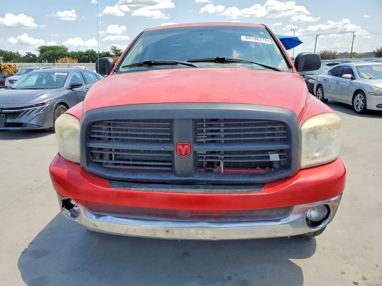 2008 Dodge Ram 1500 St Red vin: 1D7HA18278J103875