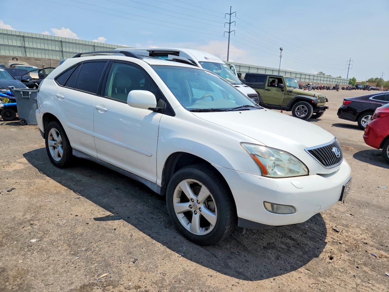 2004 Lexus Rx 330 White vin: 2T2HA31U14C014810