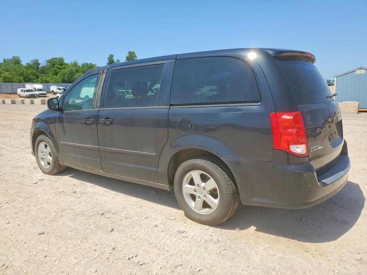 2013 Dodge Grand Caravan Sxt Charcoal vin: 2C4RDGCG6DR524357
