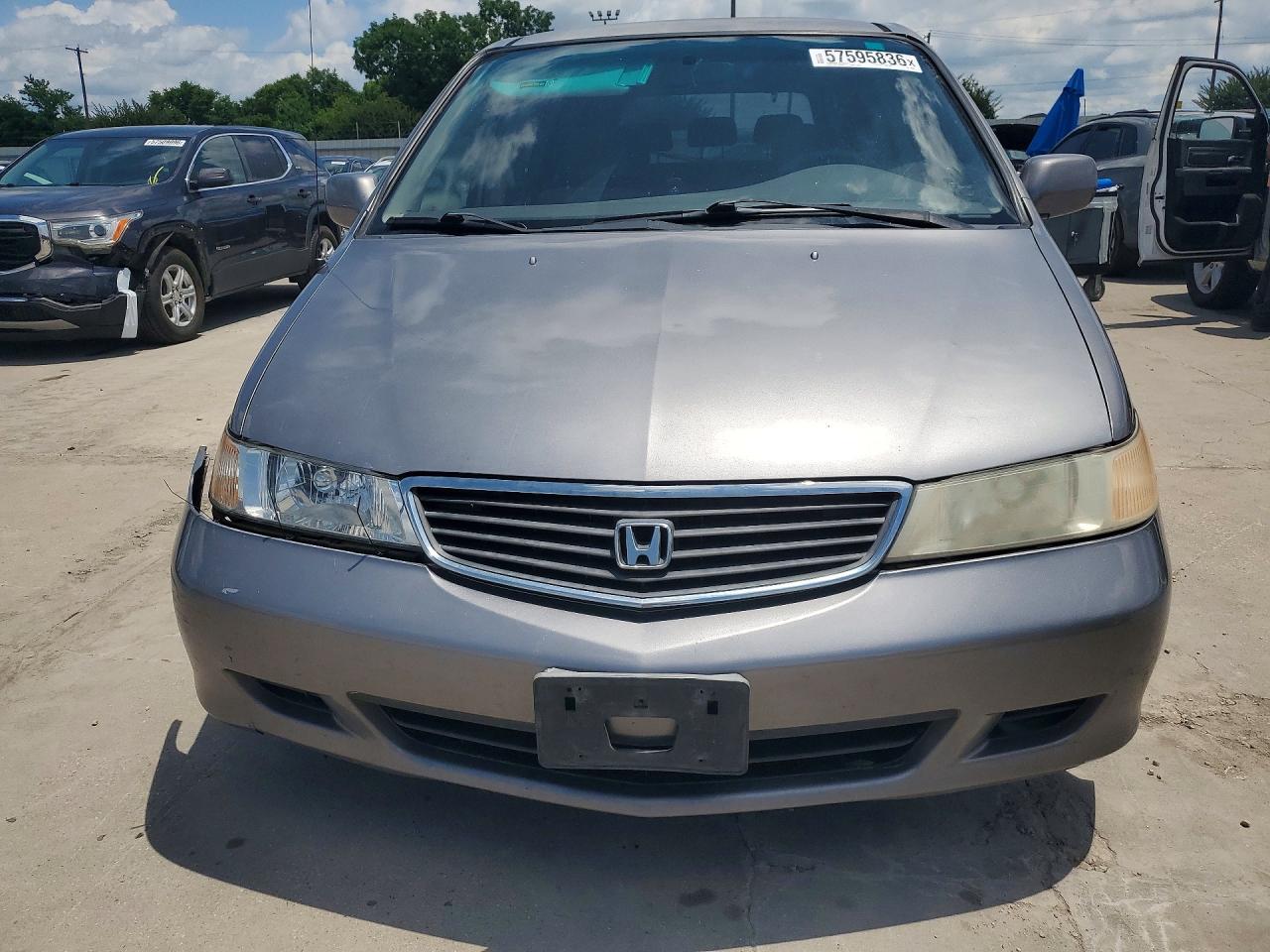 2000 Honda Odyssey Ex Серебряный vin: 2HKRL1869YH596866