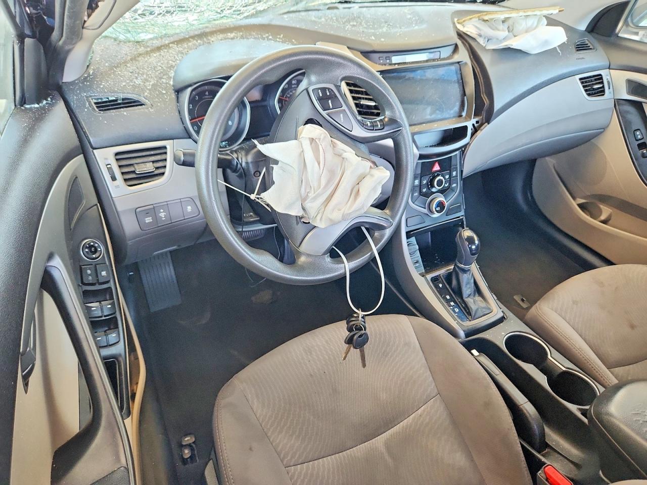 2015 Hyundai Elantra Se Синий vin: 5NPDH4AE1FH637387