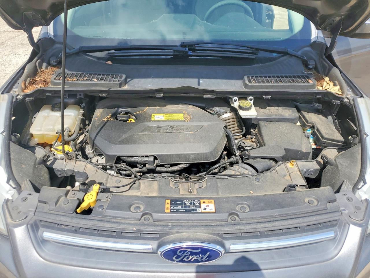 2014 Ford Escape Se Gray vin: 1FMCU9GX7EUC04802