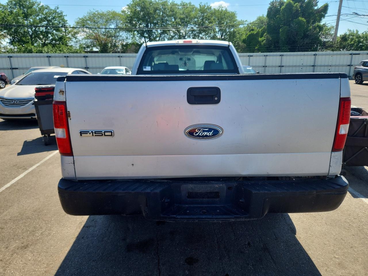 2005 Ford F150 Серебряный vin: 1FTVX14585NB75569