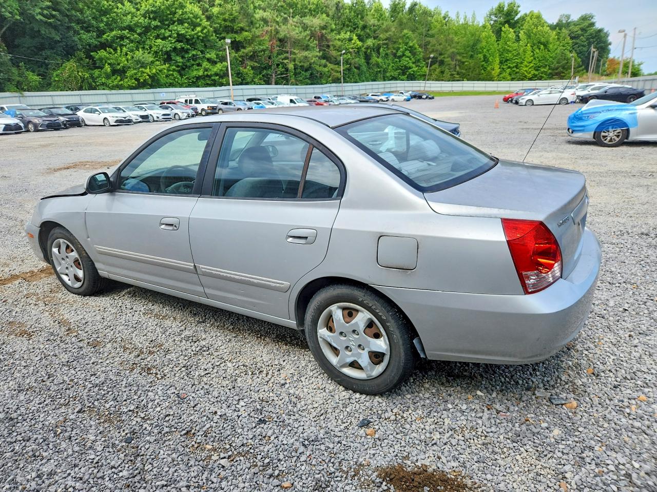 2004 Hyundai Elantra Gls Серебряный vin: KMHDN46D94U863894