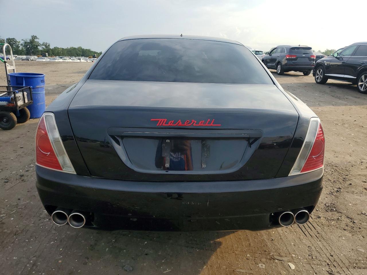 2006 Maserati Quattroporte M139 Black vin: ZAMCE39A260021514