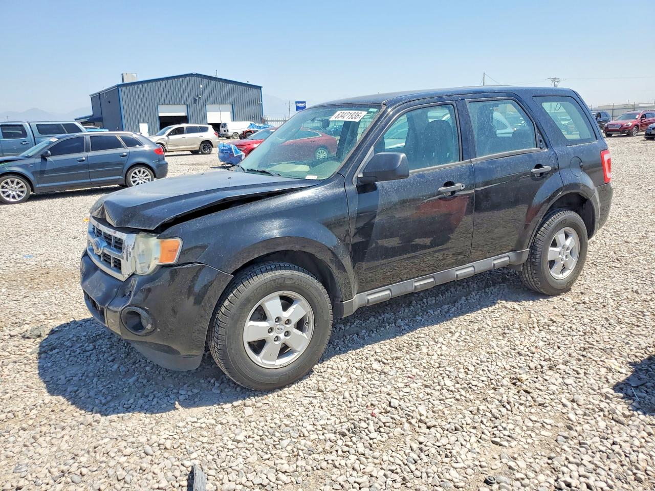 2009 Ford Escape Xls Black vin: 1FMCU02719KA22775