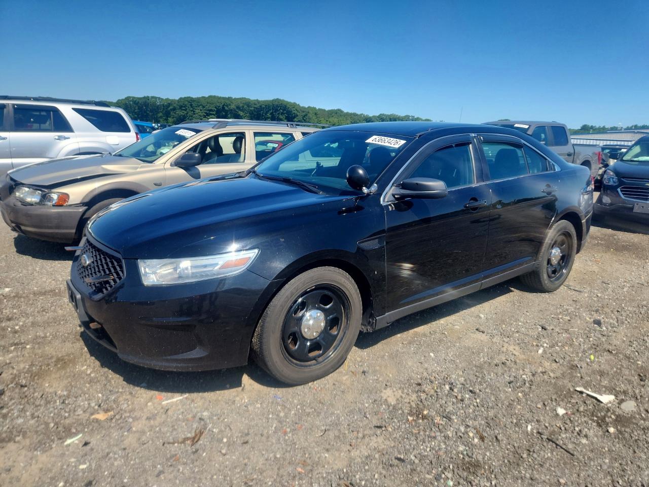 2015 Ford Taurus Police Interceptor Black vin: 1FAHP2MK0FG115029