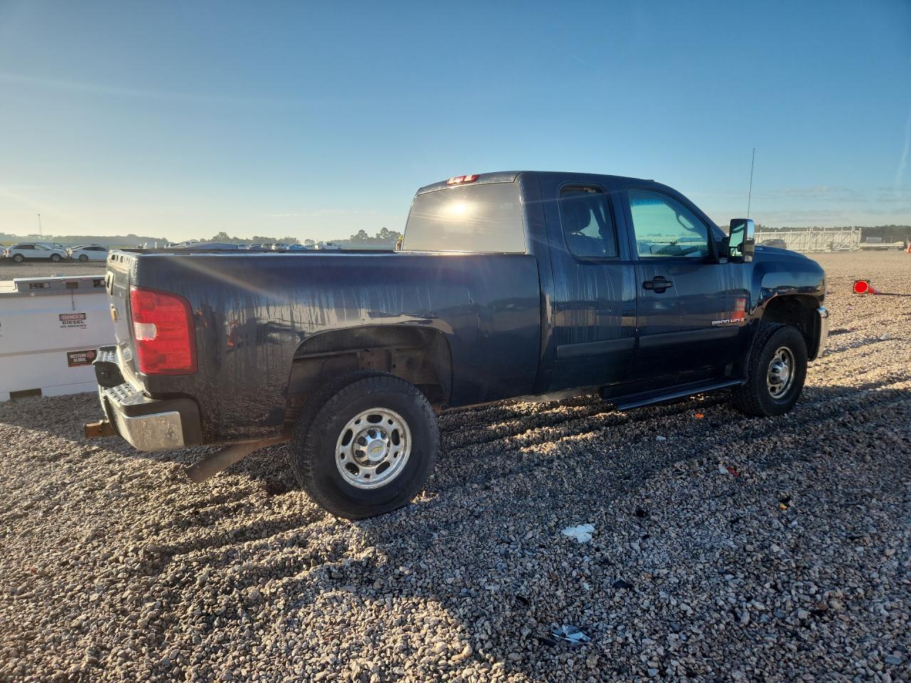 2007 Chevrolet Silverado K2500 Heavy Duty Синий vin: 1GCHK29K87E590006