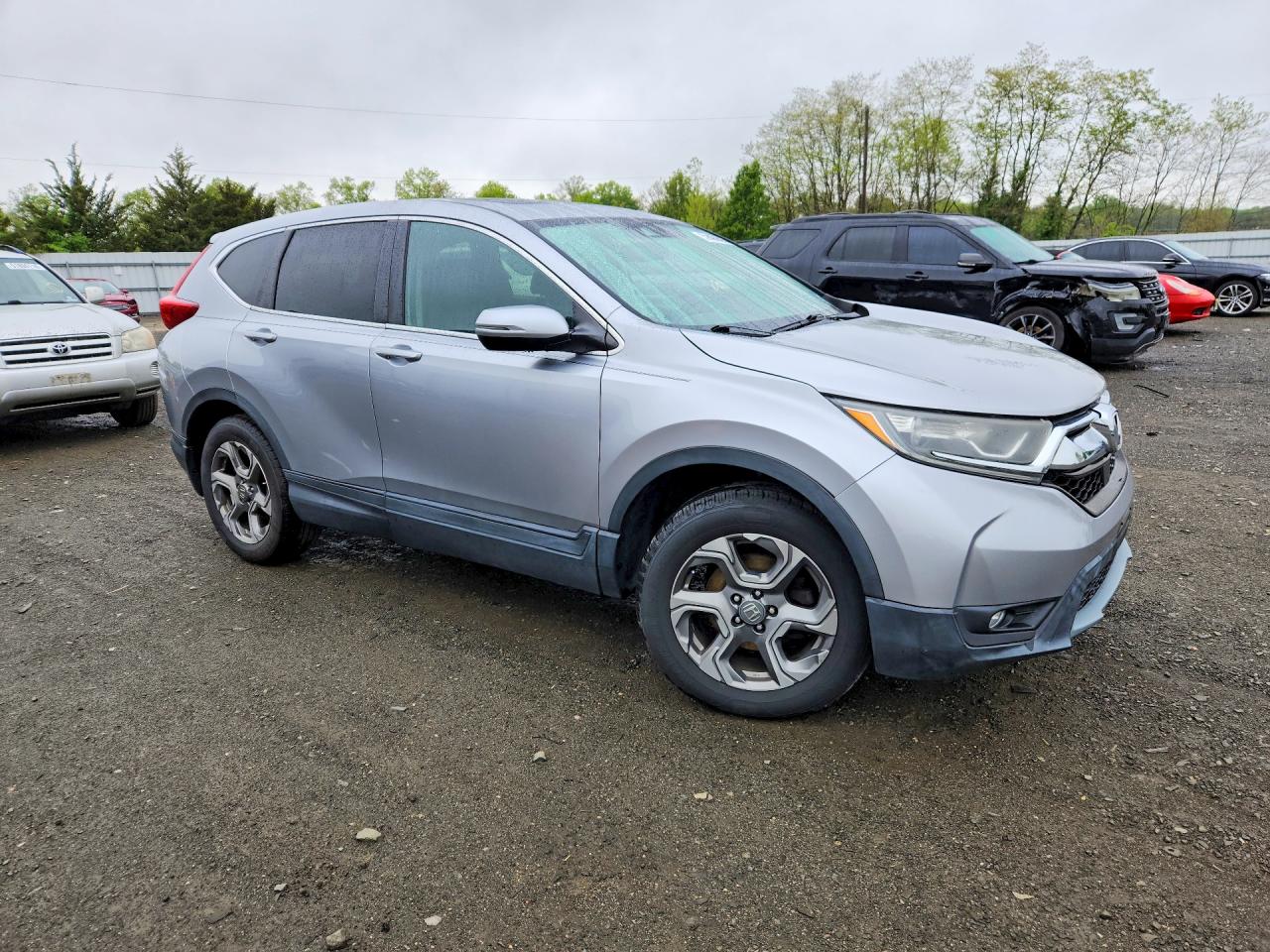 2018 Honda Cr-v Exl Серый vin: 2HKRW2H8XJH620998