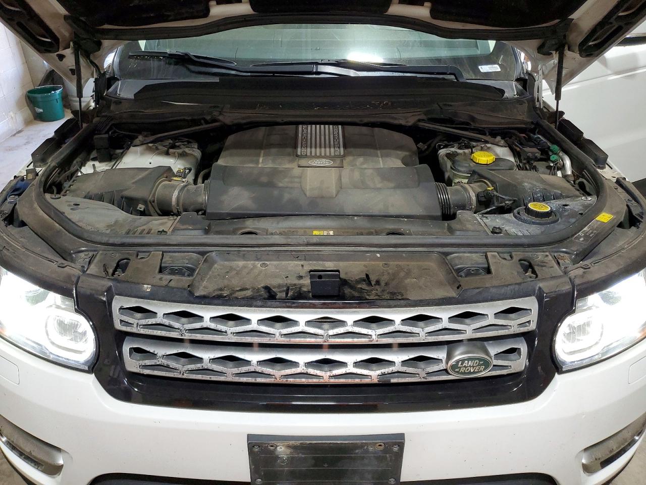 2015 Land Rover Range Rover Sport Sc Белый vin: SALWR2TF6FA606460