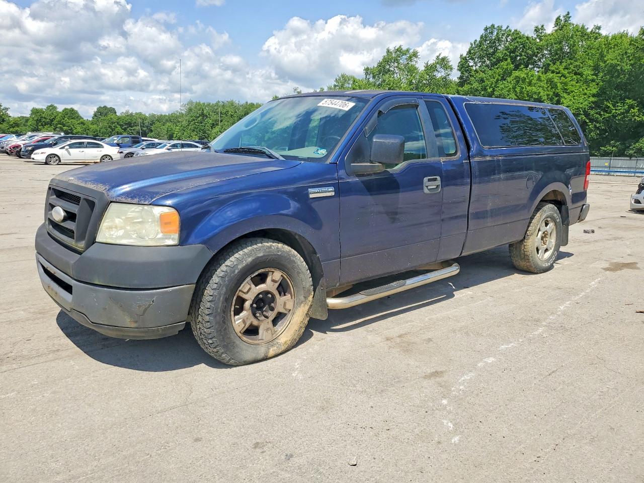 2007 Ford F150 Синий vin: 1FTRF12247NA48222