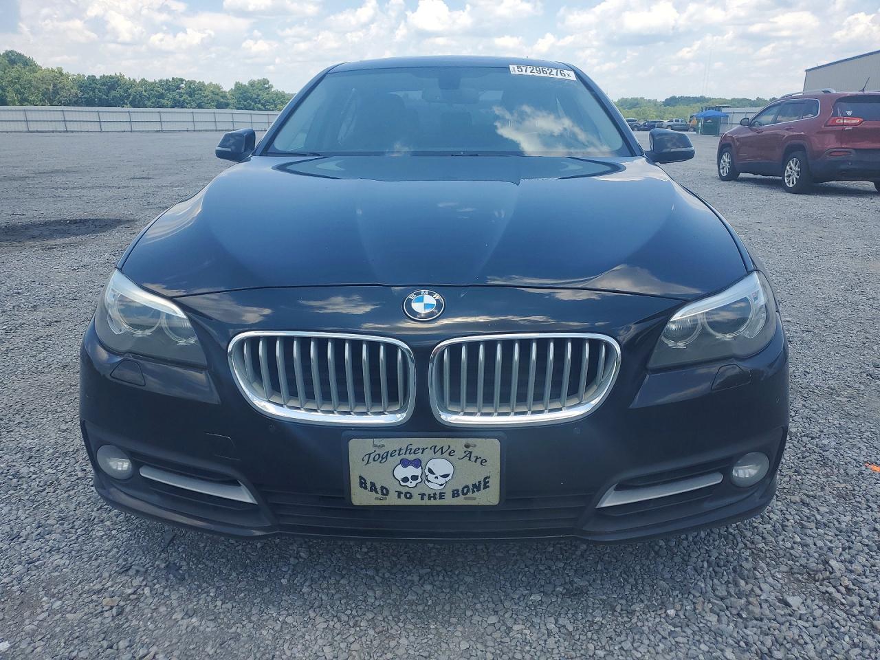 2015 Bmw 550 I Черный vin: WBAKN9C57FD960873