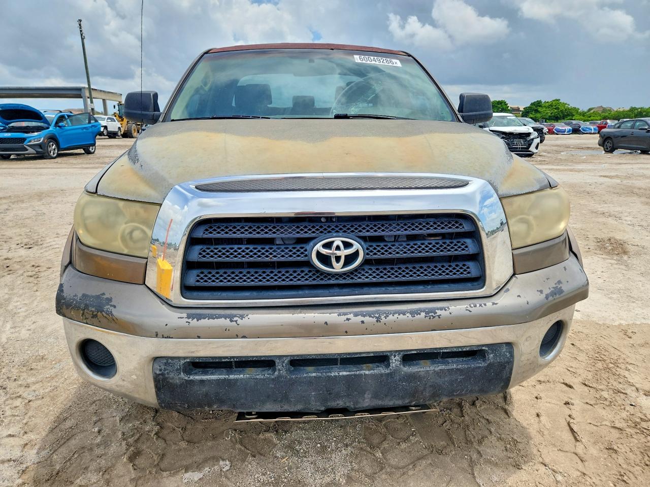 2007 Toyota Tundra Double Cab Sr5 Charcoal vin: 5TBRV54127S451035