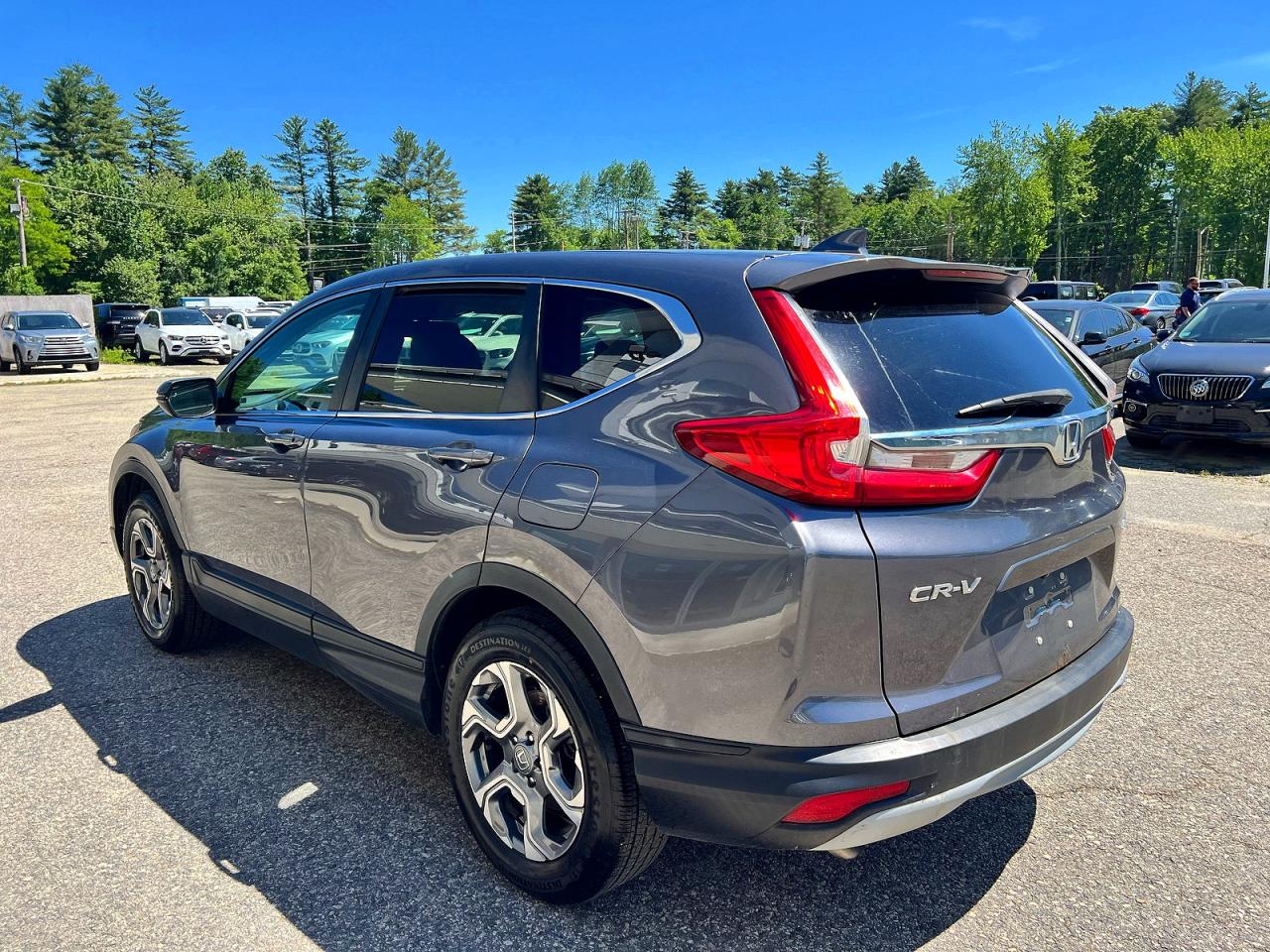 2017 Honda Cr-v Exl Gray vin: 5J6RW2H81HL021021