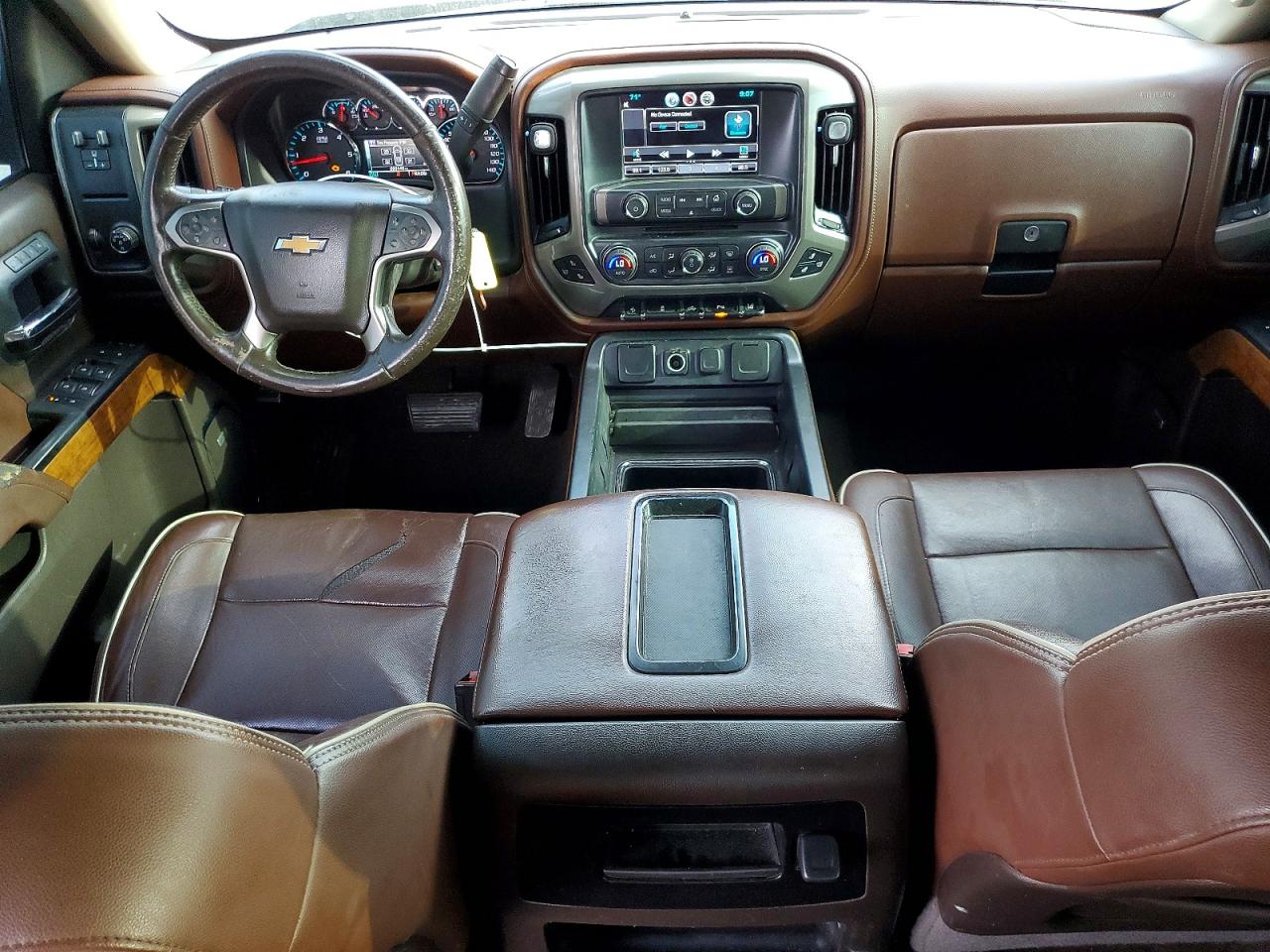 2015 Chevrolet Silverado C1500 High Country Черный vin: 3GCPCTEC5FG303967