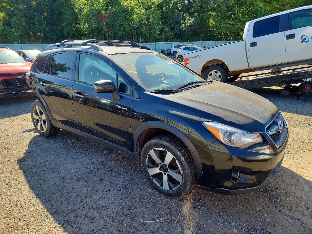 2015 Subaru Xv Crosstrek 2.0i Hybrid Touring Black vin: JF2GPBPC8FH289419