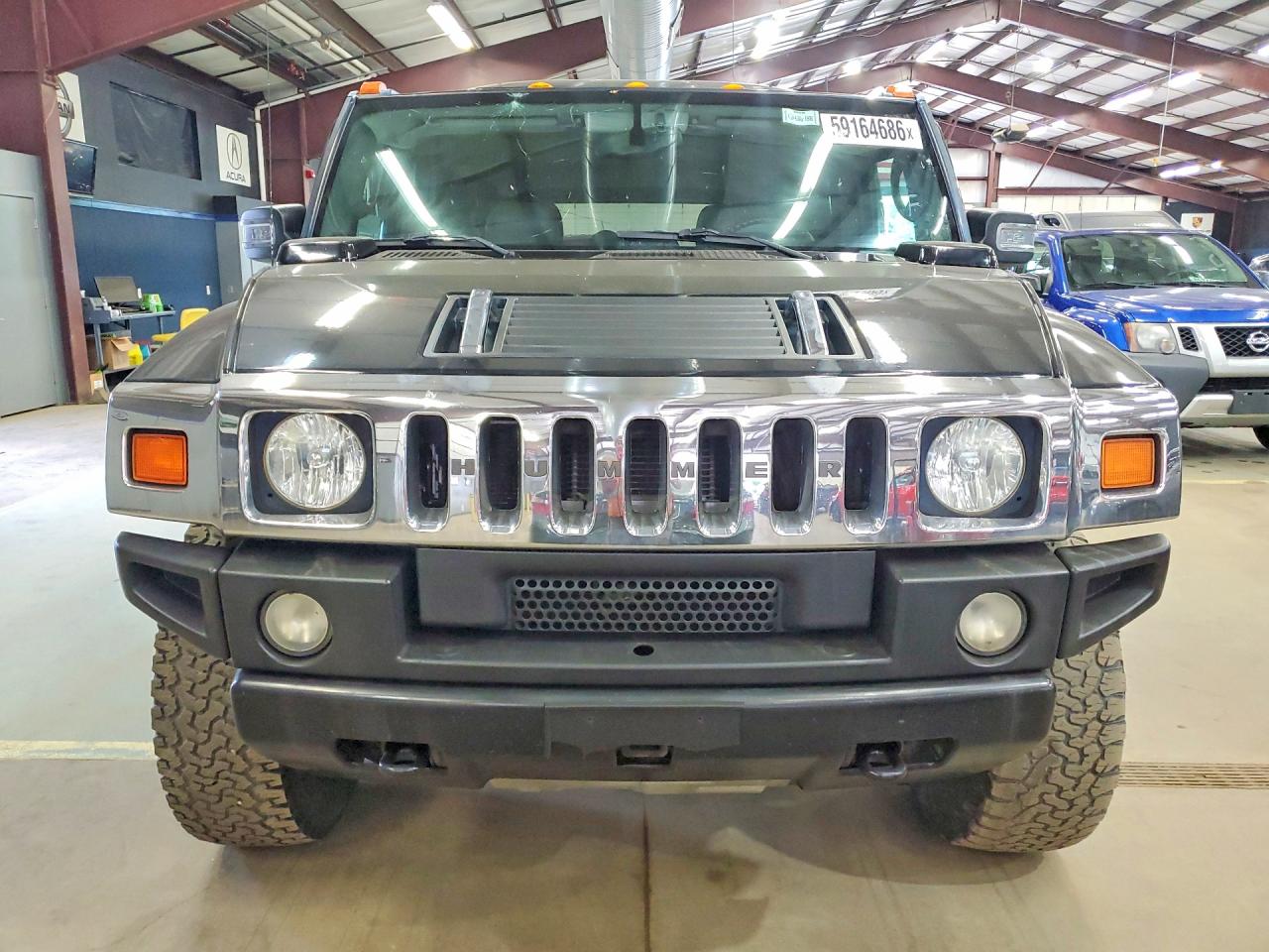 2006 Hummer H2 Черный vin: 5GRGN23U06H119962
