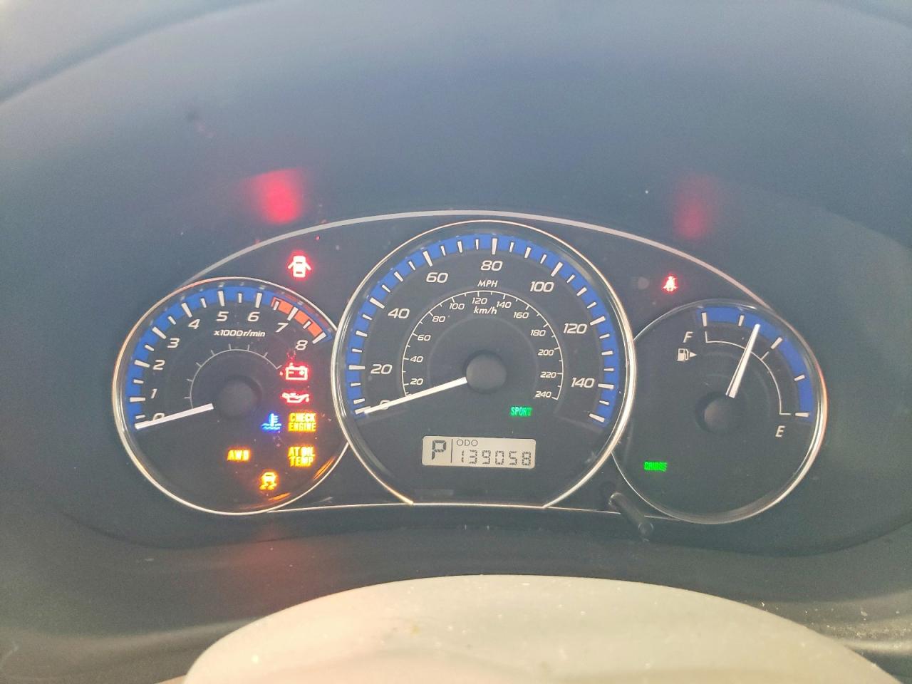 2012 Subaru Forester 2.5x Blue vin: JF2SHBBCXCH400725