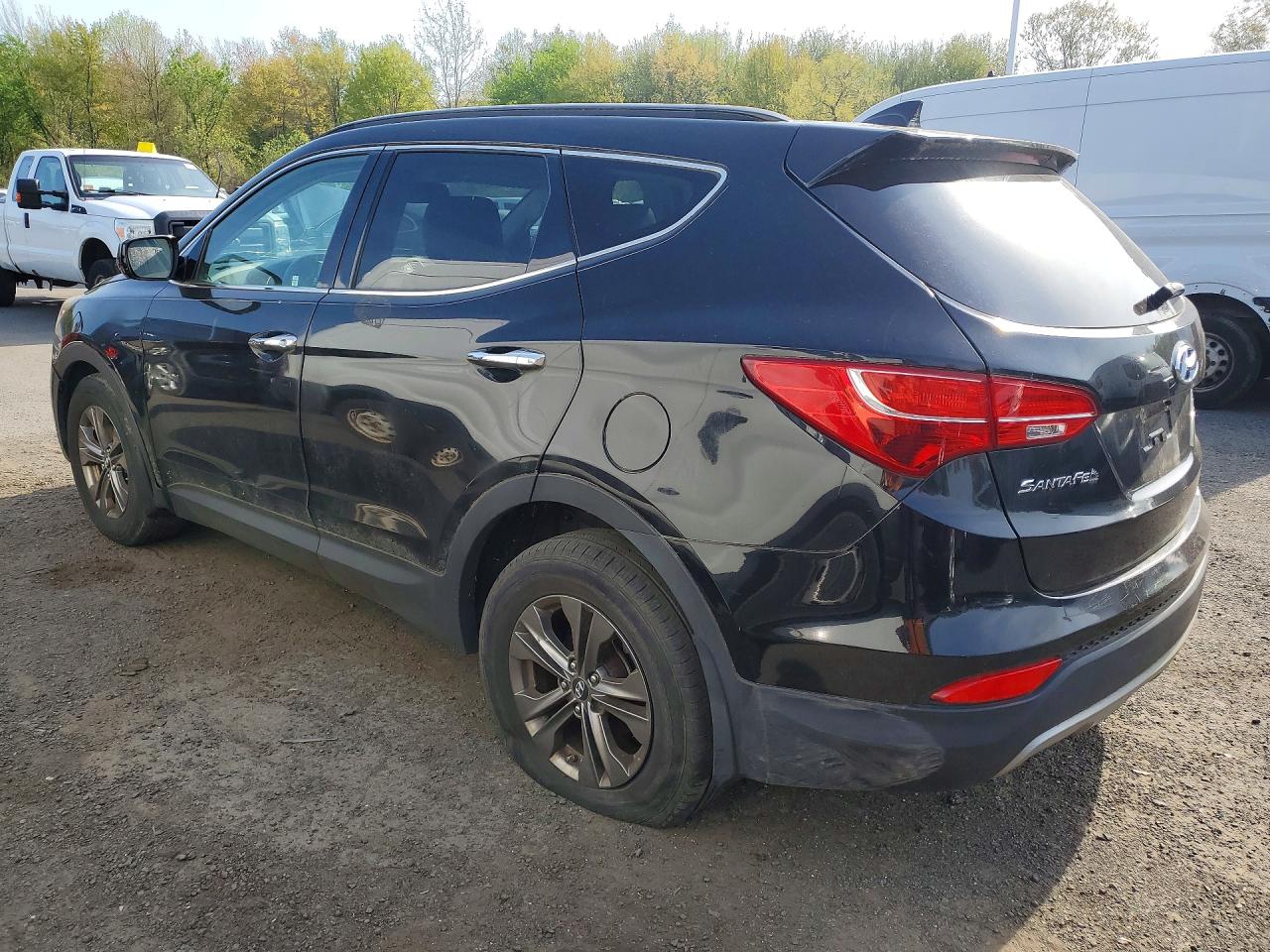 2013 Hyundai Santa Fe Sport 2.4l Черный vin: 5XYZUDLB5DG076331