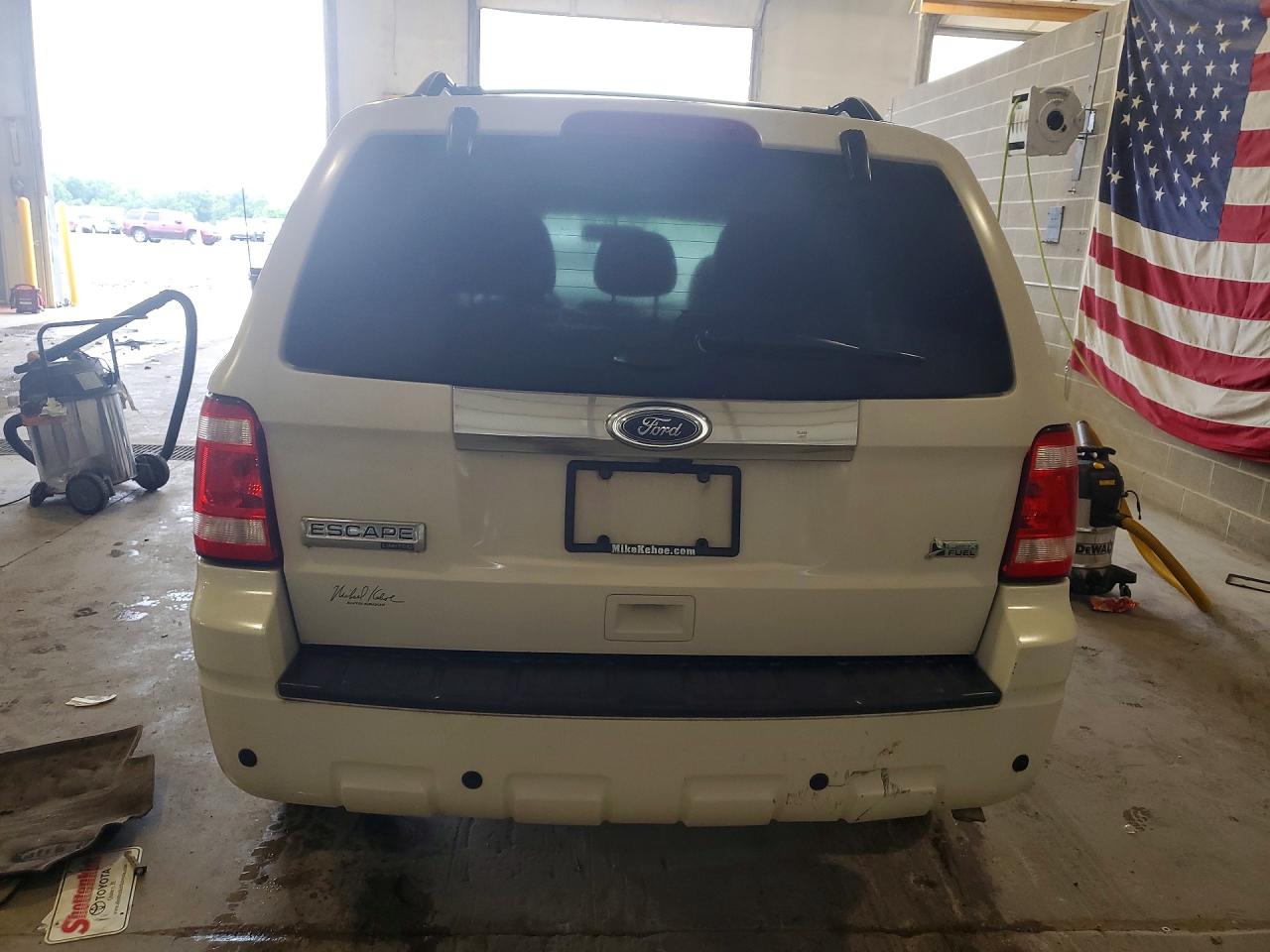 2011 Ford Escape Limited White vin: 1FMCU0EG8BKA81470