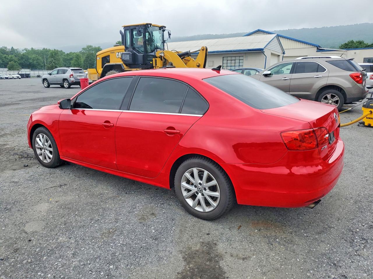2014 Volkswagen Jetta Se Красный vin: 3VWD17AJ7EM373570