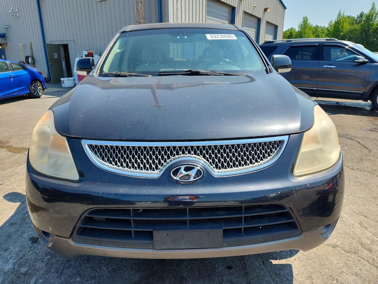 2008 Hyundai Veracruz Gls Синий vin: KM8NU73C28U040489