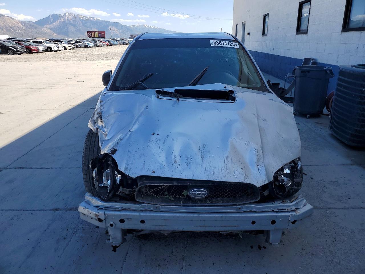 2004 Subaru Impreza Wrx Silver vin: JF1GD29684G504661