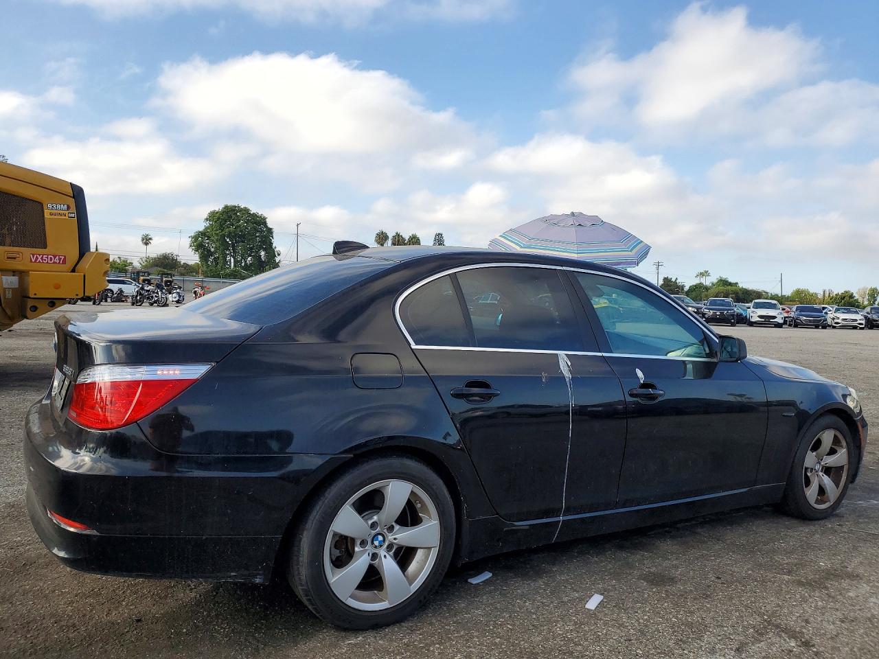 2008 Bmw 528 I Black vin: WBANU53578CT15190