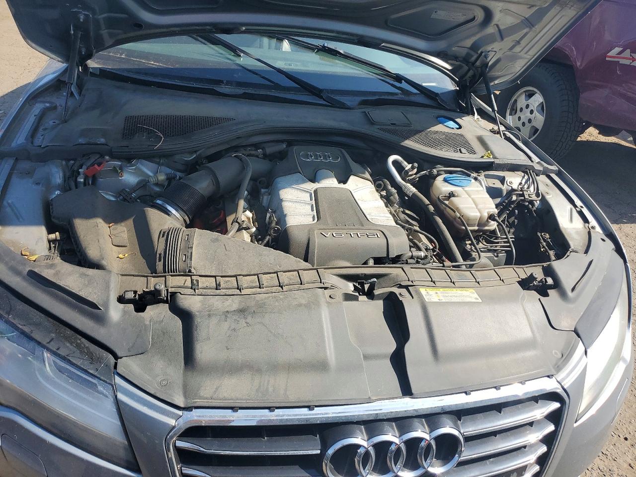 2014 Audi A7 Premium Plus Silver vin: WAUWGAFC4EN040280