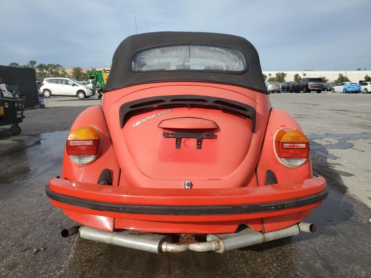 1975 Volkswagen Beatle Orange vin: 1552010446