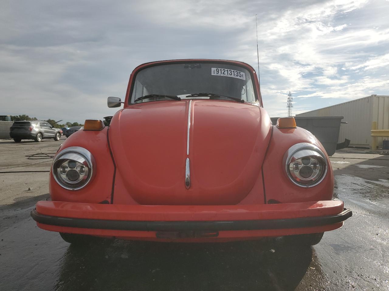 1975 Volkswagen Beatle Orange vin: 1552010446