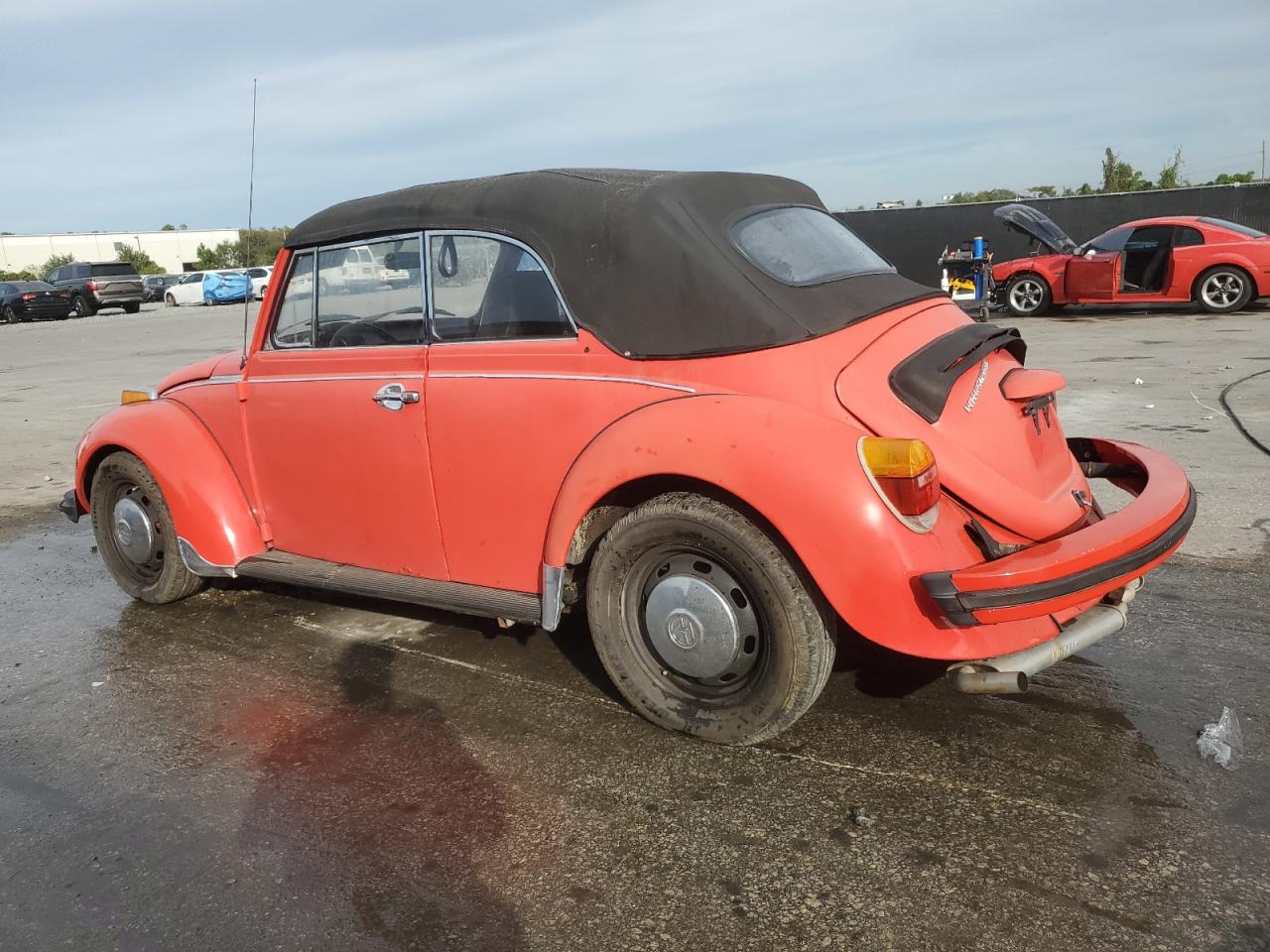 1975 Volkswagen Beatle Orange vin: 1552010446