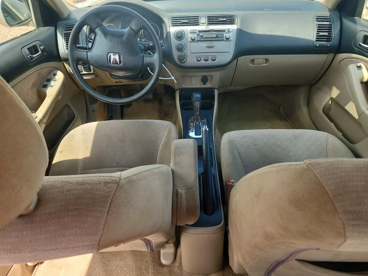 2003 Honda Civic Hybrid Gray vin: JHMES96603S019381