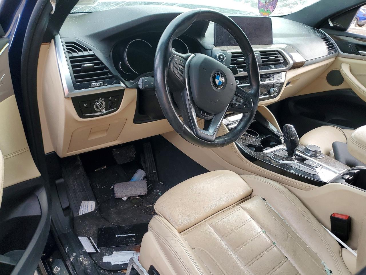 2019 Bmw X4 Xdrive30i Blue vin: 5UXUJ3C58KLA58738