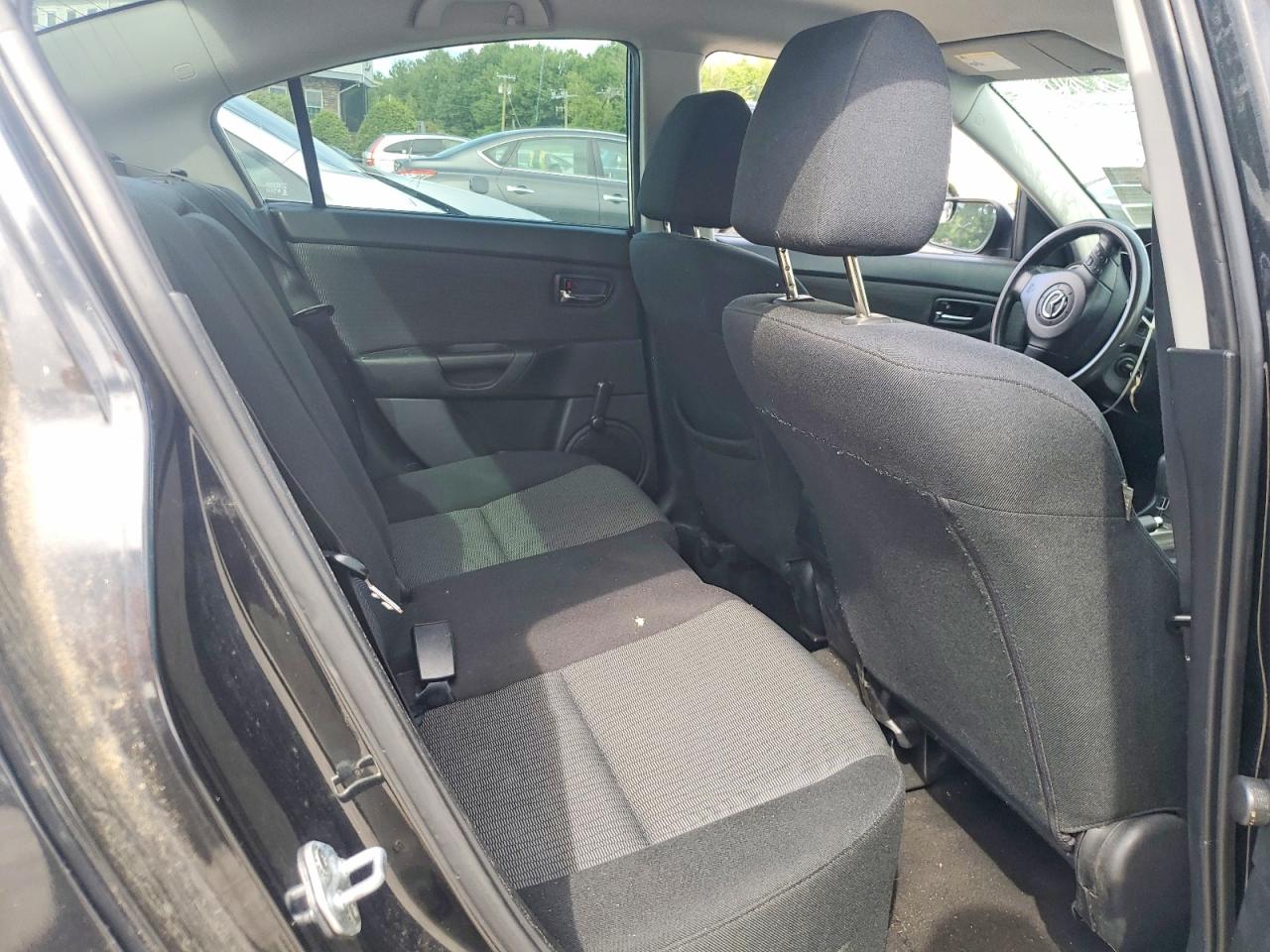 2009 Mazda 3 I Black vin: JM1BK32F691248718