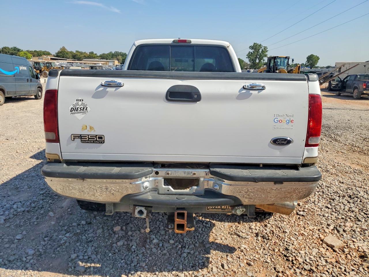 2000 Ford F350 Srw Super Duty White vin: 1FTSX31F5YEB43291