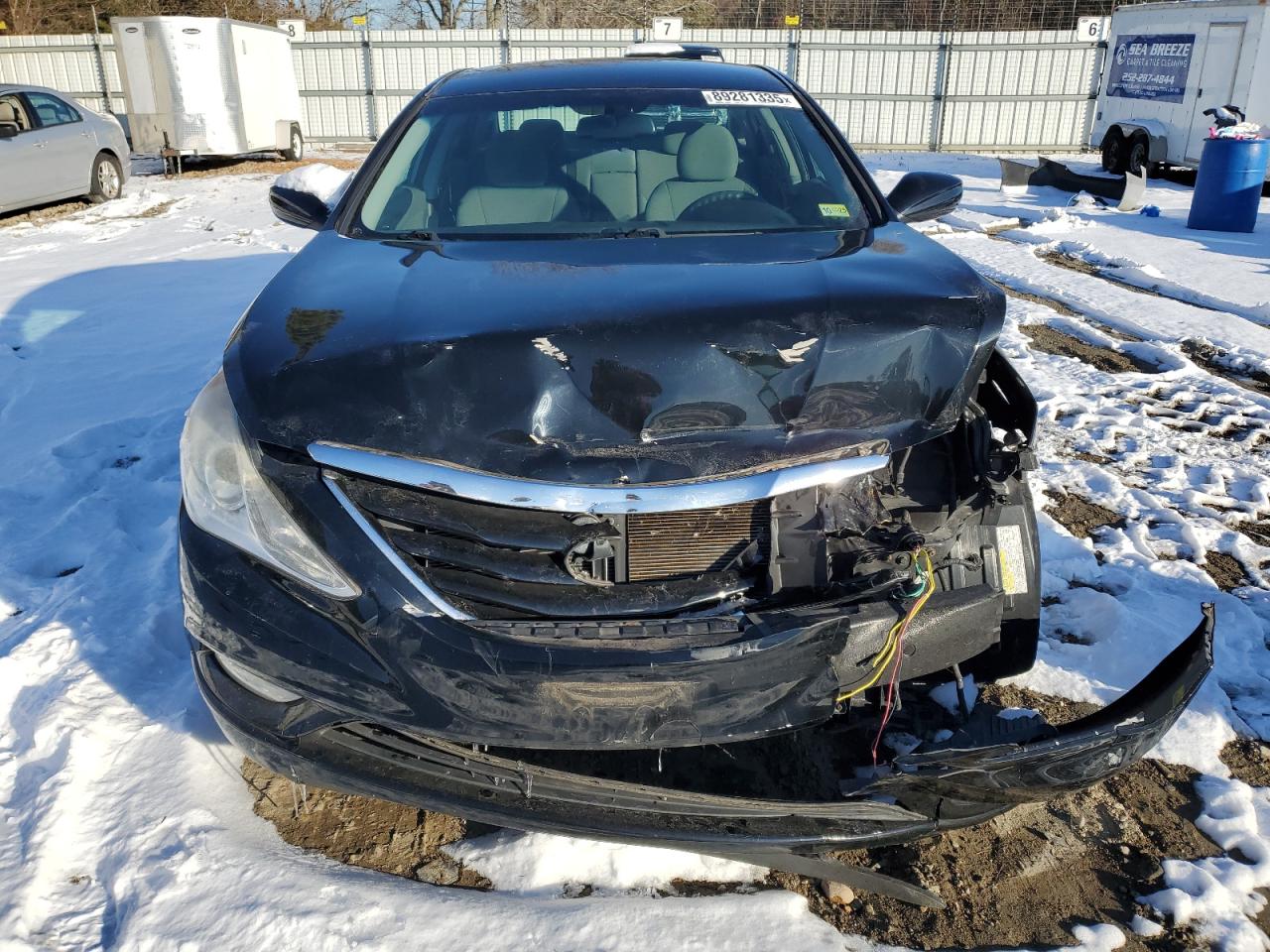2013 Hyundai Sonata Gls Black vin: 5NPEB4AC7DH725779