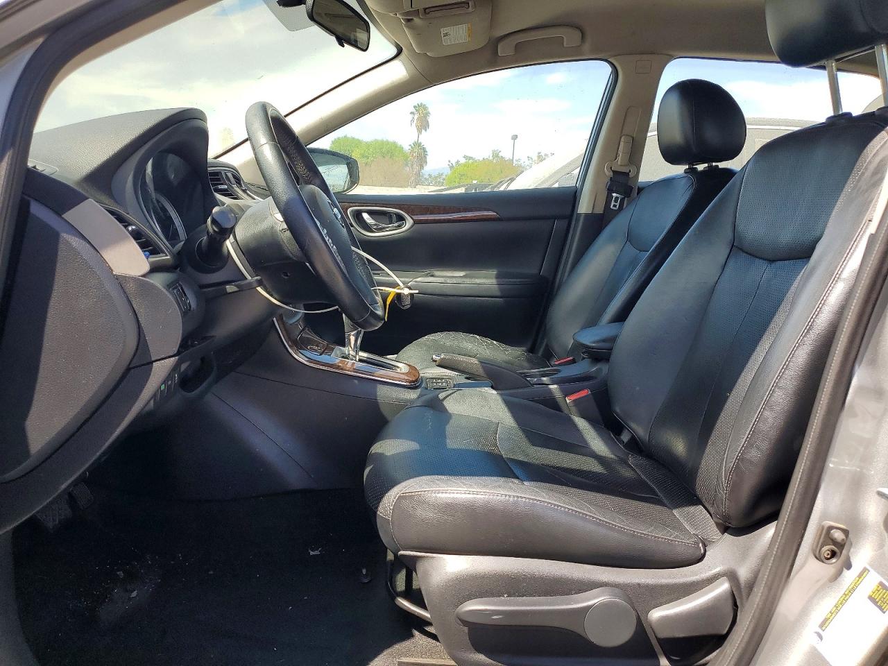 2013 Nissan Sentra S Gray vin: 3N1AB7AP0DL777194