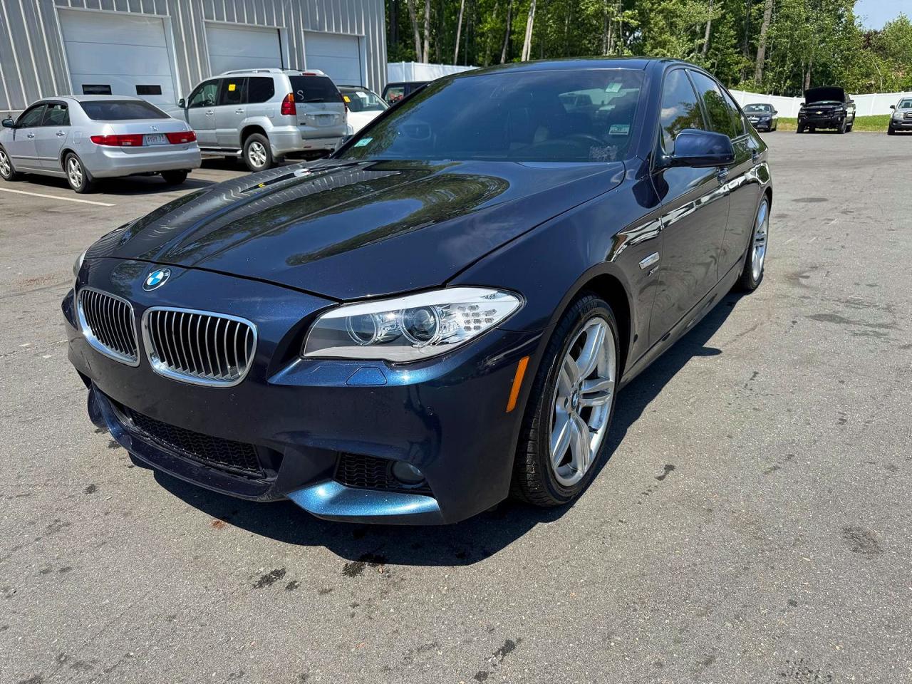 2012 Bmw 535 Xi Black vin: WBAFU7C57CDU63665