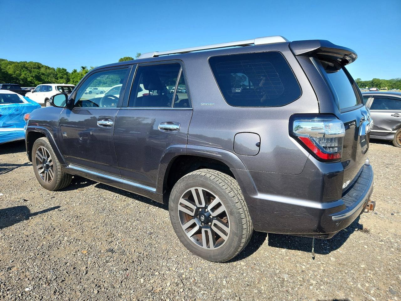 2015 Toyota 4runner Limited Gray vin: JTEBU5JR0F5208443