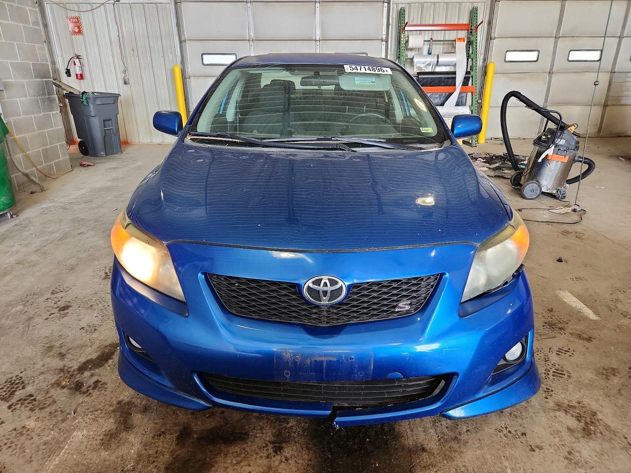 2009 Toyota Corolla S Синий vin: 1NXBU40E89Z118962