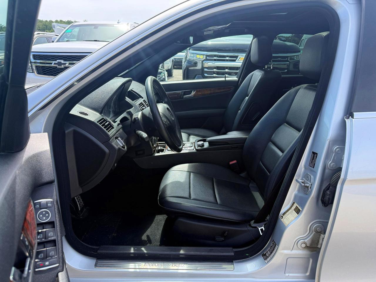 2010 Mercedes-benz C 300 4matic Silver vin: WDDGF8BB9AR111417