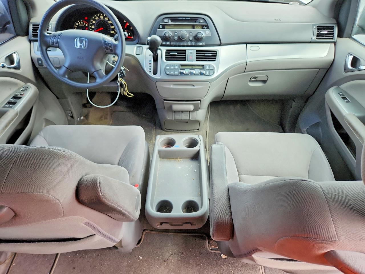 2009 Honda Odyssey Ex Blue vin: 5FNRL38439B054950