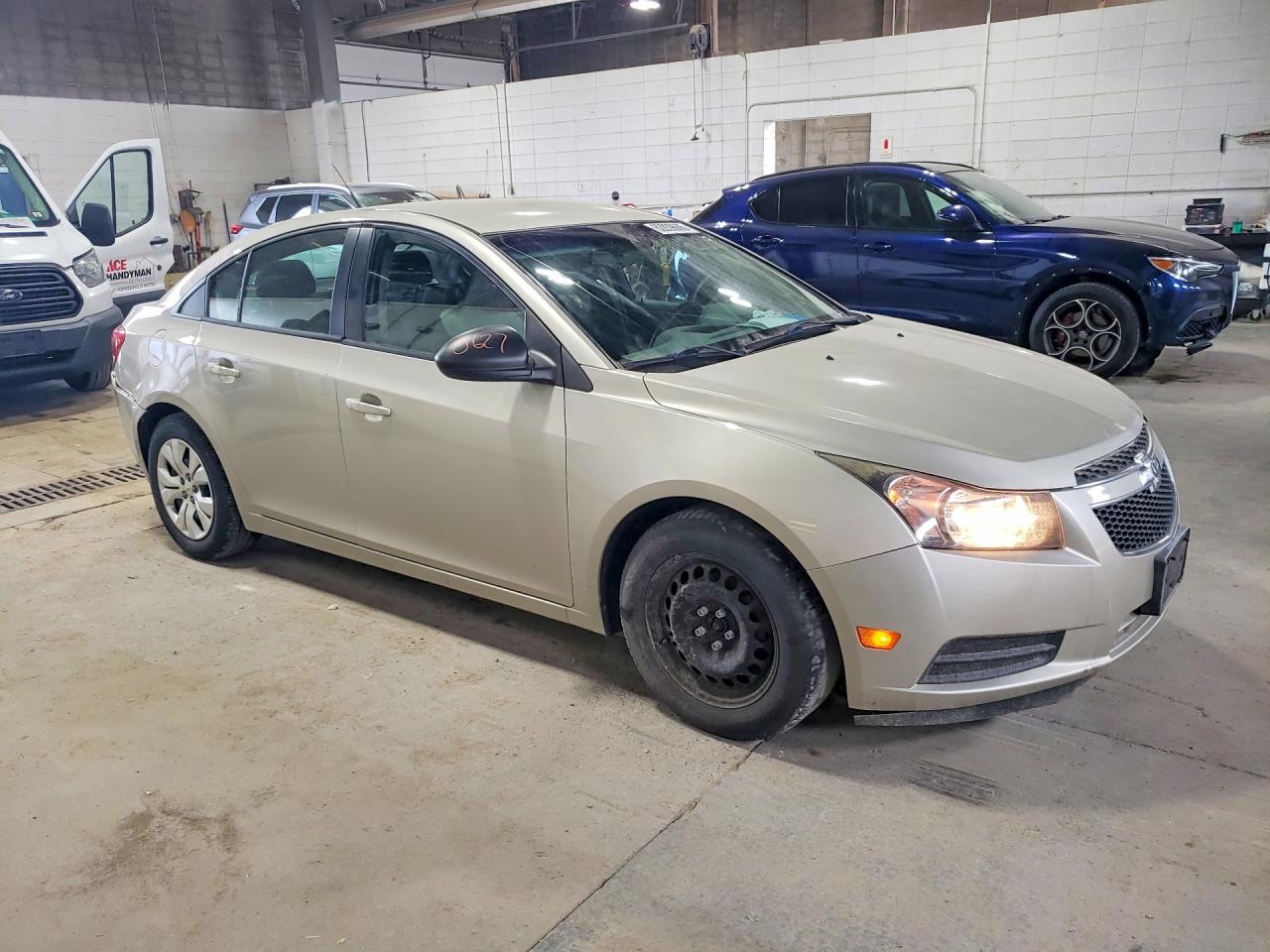 2014 Chevrolet Cruze Ls Beige vin: 1G1PA5SH4E7452102