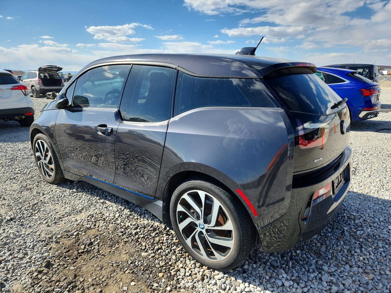 2015 Bmw I3 Rex Gray vin: WBY1Z4C54FV504411