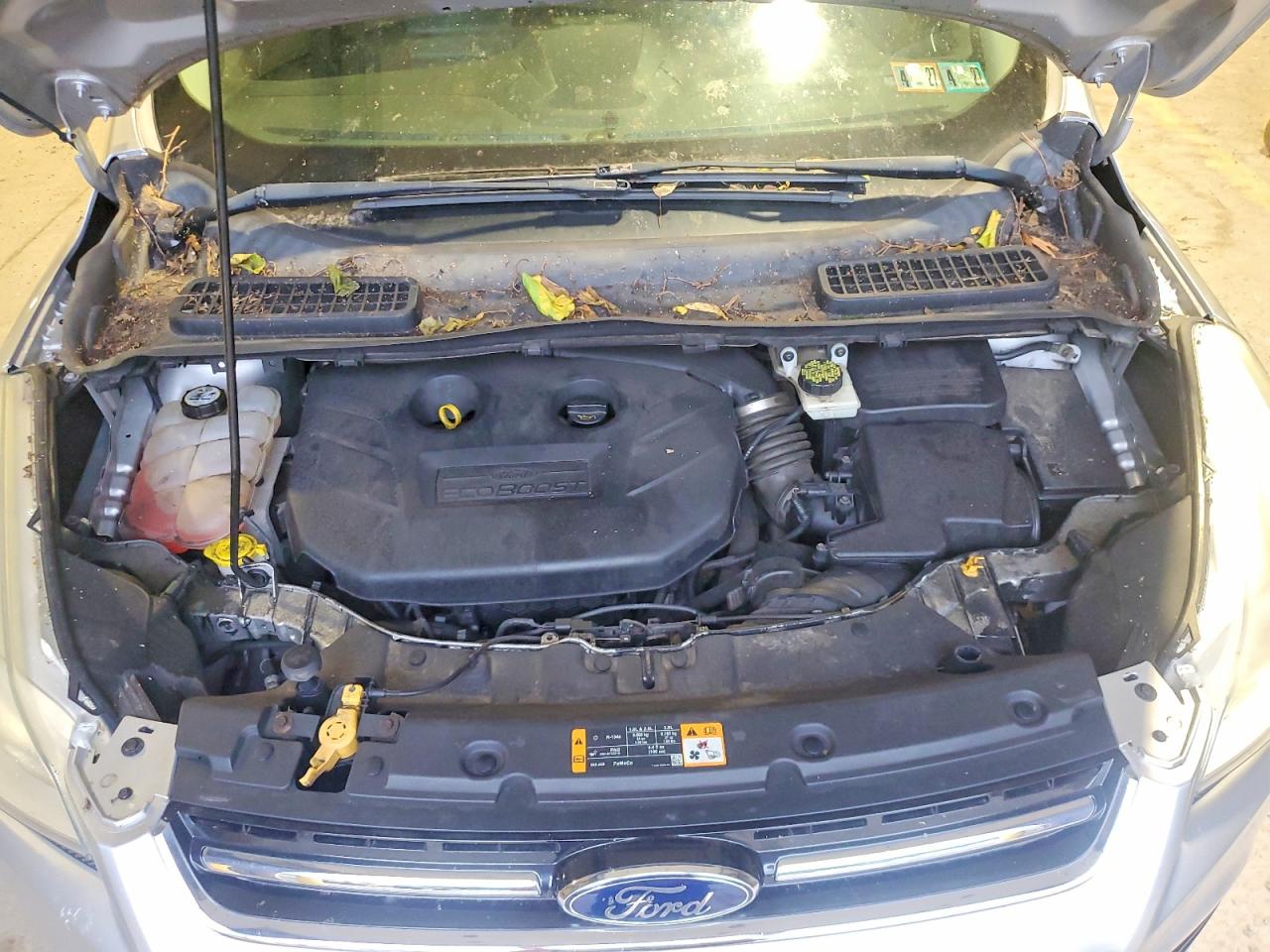 2013 Ford Escape Sel Серебряный vin: 1FMCU9H96DUB37821
