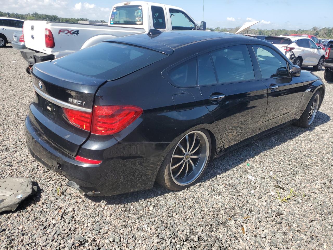 2012 Bmw 550 Igt Black vin: WBASN4C58CC210077