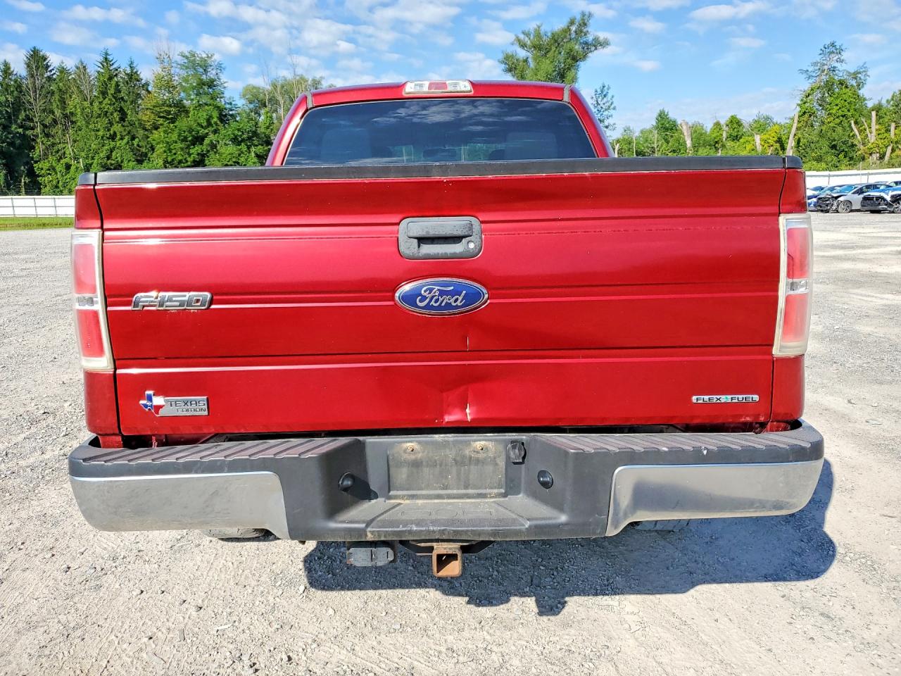 2013 Ford F150 Supercrew Red vin: 1FTFW1EF9DFA46117