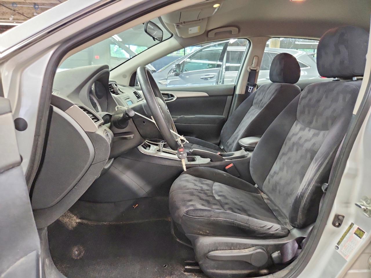 2013 Nissan Sentra S Silver vin: 3N1AB7AP5DL671789